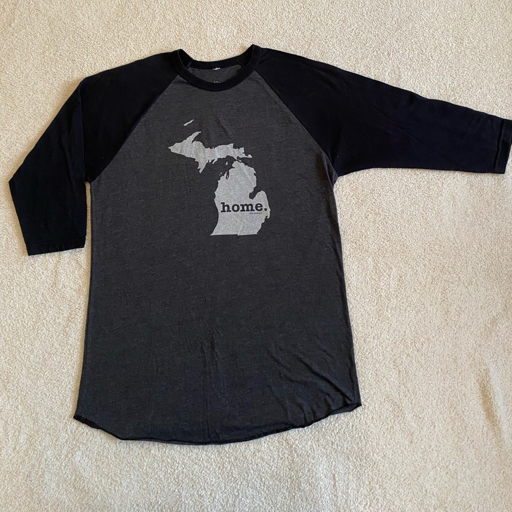 The Home T Michigan 3/4 Sleeve T-shirt